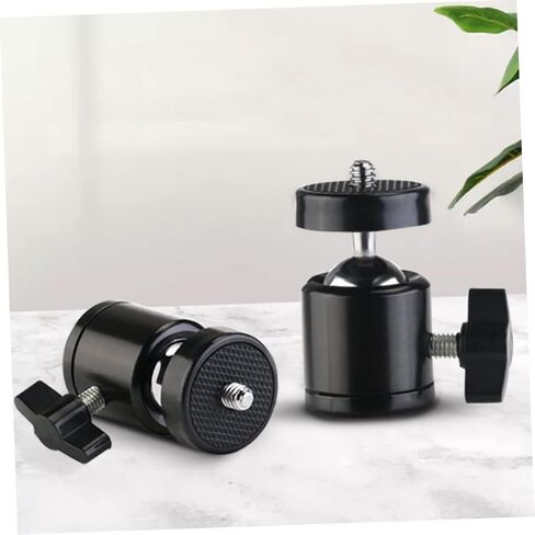 TOYANDONA Digital Camera Tripod Mount Adapter 2pcs Ball Head Mount for Camera Phone Holder and in Saudi Arabia