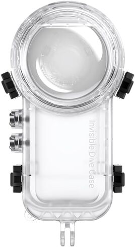 50M Invisible Waterproof Diving Case Compatible with X4 Action Camera, Underwater Protective Shell, Camera Dive Case with Mount Adapter Accessories (Type 1) in Kuwait
