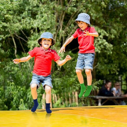 GRPSKCOS TODDLER NON SLIP SABHS 12 أزواج الفتيات قبضة الجوارب المضادة للزلاجات للفتيات 1-7 سنوات in Kuwait