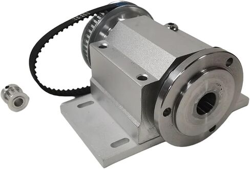 Micro Lathe Chuck Assembly Through Hole 18mm Suitable For K11-80 Chuck(No chuck 80mm) in Saudi Arabia