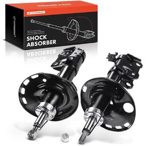 A-Premium Front Pair (2) Strut Assembly Compatible with Toyota Prius 2010-2015, Prius Plug-In 2012-2015, Driver and Passenger Side, Replace# 4852047090, 4852080228