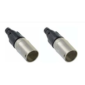 (2) Two Genuine NEUTRIK NE8MX CAT 5 RJ45 EtherCON Cable End Heavy Duty Housing