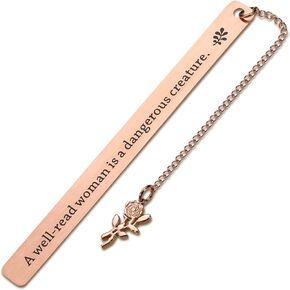 Book Marks for Reading Women Bookmarks for Book Lovers Boss Lady Gifts for Women Coworkers Gift Ideas Boss Lady Office Decor Inspirational Birthday Gifts for Women Female Mental Health Gifts for Women