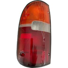 Dependable Direct Driver Side (LH) Tail Light Lamp for 1995-2000 Toyota Tacoma TO2800116 8156004030 - INCLUDES BULBS