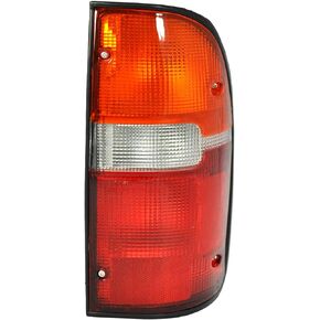 Dependable Direct Driver Side (LH) Tail Light Lamp for 1995-2000 Toyota Tacoma TO2800116 8156004030 - INCLUDES BULBS