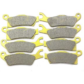 Front Rear Brake Pads Brakes for Can Am Renegade 1000 800R STD XXC 2012-2016 - 1000R 2016-2019 - Renegade 500 2013-2016 FA617 FA618 MC0344