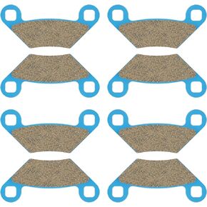 Brake Pads Ceramic Organic for Polaris Sportsman Forest Scrambler 450 500 550 570 800 850 1000 HO XP Tractor X2 Touring HO EPS 2009-2022 Front & Rear 4 Sets