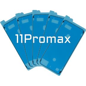 5 PCS for iPhone 11 Pro Max Waterproof Pre-Cut Adhesive Sticker in Kuwait