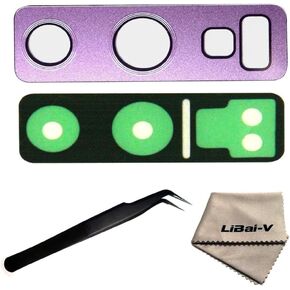 استبدال العدسة الخلفية الخلفية لهاتف Samsung Galaxy Note 9 (جميع شركات النقل) + أداة لاصقة وإصلاح (أرجواني لافندر) in Kuwait