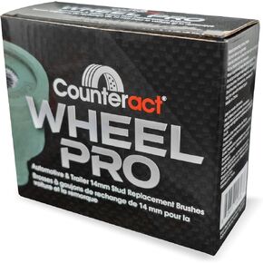 Counteract WP-SB14 14mm Wheel Pro Stud Brush -6 pk - Clip in