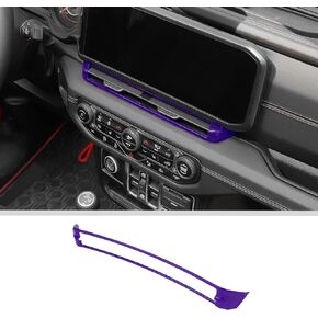 JWWY for Jeep JL Center Console Air Outlet Cover Trim for 2024 Jeep Wrangler JL JLU & Gladiator JT Interior Accessories Carbon Fiber