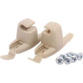 NewYall Pack of 2 Beige Sun Visor Bracket Clip