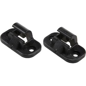 Black Sun Visor Clip Compatible with Freightliner Cascadia 2009-2020, for M2-106 2008-2020 2022, for M2-112，Replaces Freightliner 1836267000 (2pcs)