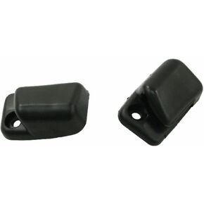 00-4428-B VW Bug, Beetle, Sun Visor Clips, Type 1, 68-79, Black, Pair