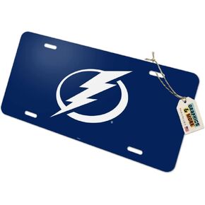 GRAPHICS & MORE Tampa Bay Lightning Logo Novelty Metal Vanity Tag License Plate