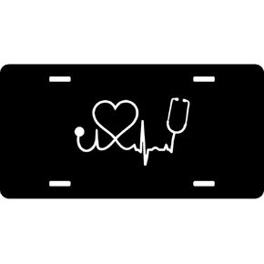 Imagine Peace Personalized Novelty Front License Plate Cover Vanity Humor Funny Aluminum Metal Auto Car Tag 12 x 6 Inch