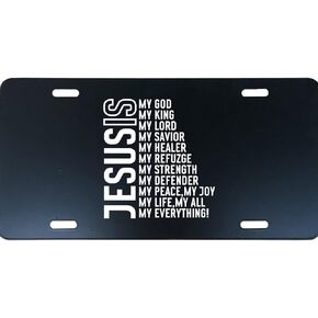 Imagine Peace Personalized Novelty Front License Plate Cover Vanity Humor Funny Aluminum Metal Auto Car Tag 12 x 6 Inch