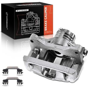 A-Premium Disc Brake Caliper Assembly with Bracket Compatible with Select Pontiac Models - Grand Prix 2005-2008, 5.3L, Sedan - Rear Left Driver Side