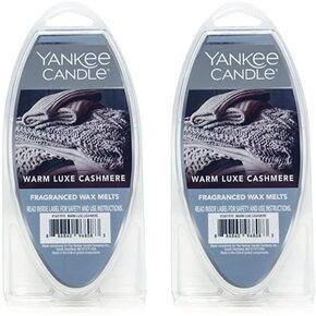 Yankee Candle Set of 2 Warm Luxe Cashmere Fragranced Wax Melts