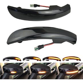 Turn Signal Indicator Side Mirror Dynamic Blinker Light for Ford Focus 3 MK3 SE ST RS C-Max