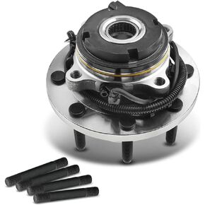 A-Premium Front Wheel Bearing and Hub Assembly with ABS & 8-Lug Compatible with Ford F-250 Super Duty 1999-2004, F-350 Super Duty 1999-2004, Excursion 2000-2002, 4WD Only, Replace # 515020