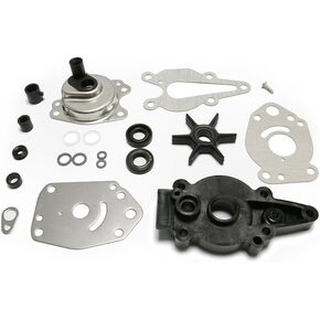 Mercury Mariner Mercruiser Force Impeller Kit Replacement (1999-UP) for 6 8 9.9 10 15HP With Housing 46-42089A5 Outboard Water Pump Impeller Repair Kit