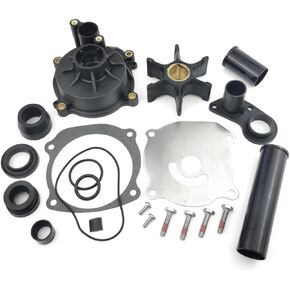 Water Pump Impeller Repair Kit 5001595 for Johnson Evinrude OMC 75 90 105 115 120 130 135 140 150 175 200 225 250 HP V4 V6 V8 Replace Sierra Marine 18-3315-2 435929