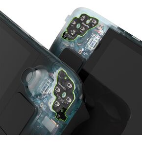 eXtremeRate Face Clicky Kit for Steam Deck Handheld Console, Custom Dpad View A B X Y Menu Keys Face Buttons Mouse Clicky Kit for Steam Deck LCD Console - Without Console