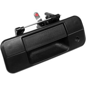 Tailgate Handle Liftgate Latch Handle with Keyhole for Toyota Tundra 2007 2008 2009 2010 2011 2012 2013, Replaces OE#69090-0C040, 690900C040, 81213