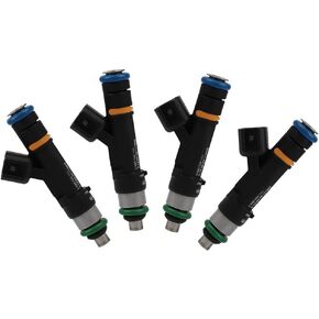 4Pcs Fuel Injectors ANGLEWIDE 0280158103 Fuel Injectors Set fit for 2006-2013 for Mazda for 3 2.0L, 2006-2009 for Mazda for 3 2.3L, 2006-2014 for Mazda for MX-5 Miata 2.0L, 12 Holes