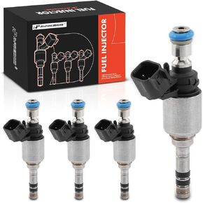A-Premium Fuel Injectors Compatible with Chevrolet Malibu 2013-2017, Camaro 2016-2017 & Cadillac CTS 2014-2016, ATS 2013-2017 & Buick Regal 2014-2017, 2.0L, Set of 4 Replace# 12631971, 12671568