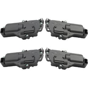 Set of 4 Front Rear Left & Right Side Power Door Lock Actuator Fit for Ford F150 F250 F350 F450 F550 Excursion Expedition Mustang Ranger Lincoln Mercury Mazda 1998-2019 Replaces# 746-148 746-149