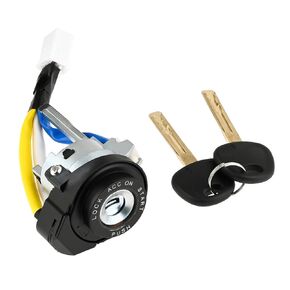 81900-1WK00 Ignition Lock Cylinder Switch with 2 Keys, Door Lock Cylinder Switch Compatible with Kia Optima 2011-2015 Kia Rio 2013-2017 Replace 819001WK00, 81900-1WK00
