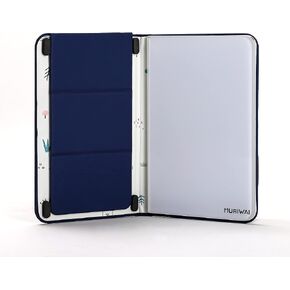 WHITEBOARD: Portable Glass Dry-Erase Pad | A5 "5 x 8" | Vibrant Blue | Ideal for Kids and Adults