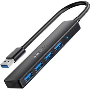 USB Hub, AKWOR 4-Port USB 3.0 Hub USB Splitter USB Expander for Laptop, Xbox, Flash Drive, HDD, Console, Printer, Camera,Keyborad, Mouse