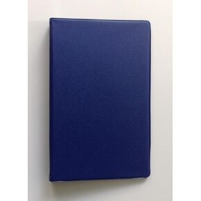 Mead 46001 Small 6-Ring Blue Vinyl Loose-Leaf Memo Notebook with 6-3/4 x 3-3/4-inch Lined Paper (40 Sheets)