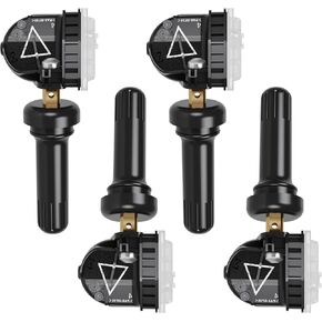 CDWTPS TPMS Sensor,433MHZ Tire Pressure Monitor System for Buick GMC Chevrolet Chevy Cadillac 4-Pack Replaces# 13598773