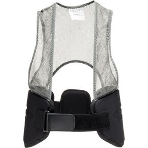 Shock Doctor SD31430-00001-M Showtime Football Rib Vest Youth Black Youth-M