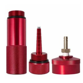 Run Gas Cap Adapter Aluminum Extended, Oil Change Funnel and Magnetic Oil Dipstick Fit for Honda Generator EU2000i EU1000i EU3000i