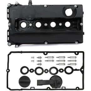 Engine Valve Cover Compatible with Chevy Cruze 2010-2015 Aveo Aveo5 2009-2011 Sonic 2012-2018 Trax 2013-2020 Pontiac G3 2009-2010 1.6L 1.8L Replace 55564395