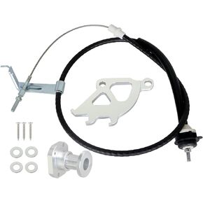 labwork Clutch Quadrant & Clutch Cable & Firewall Adjuster Kit Replacement for 1996-2004 Mustang