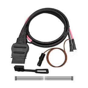 2 Pin Truck Side Battery Cable Harness Replace 63411 Fit for Western Fisher Snow Plow, 3 Plug Isolation Module Wiring Harness