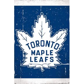 Trends International NHL Toronto Maple Leafs - Retro Logo 16 Wall Poster, 22.375" x 34", Unframed Version