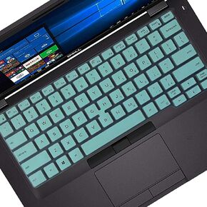 Keyboard Cover Design for Dell Latitude 5400 5401 5410 5411 7400 14 Inch with Pointing Laptop |Dell Latitude 14 US Layout Keyboard Protective Cover Skin-Colorful