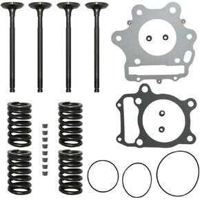 Cylinder Intake Exhaust Valve Kit for Honda TRX300EX Sportrax 300 2X4 1993-2008