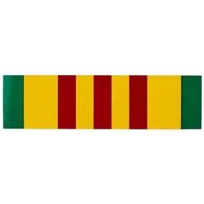 Vietnam War Veteran Service Ribbon Large Decal/Bumper Sticker
