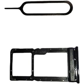 OEM Dual Sim Card Tray Holder solt+pin Replacement for Xiaomi Poco X3 / X3 Pro Parts Black