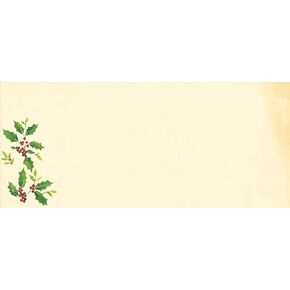 Great Papers! Falling Holly Letterhead, 25 count, 11" x 8.5" (20103016)