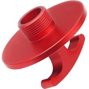 Aluminum Alloy-Oil Filter Plug Tool，05083285AA MO285 Oil Filter Plug Cap Off Tool for Dodge Ram Turbo Diesel 5.9L 6.7L Cummins -Red