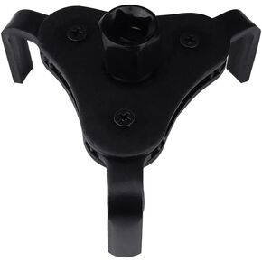 Oil Filter Wrench, 63mm-101mm, 3 Jaw Oil Filter Remover, Adjustable Oil Filter Removal Tool for Engine Filters, Conduit & Fittings